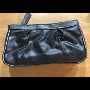 Gray Vinyl Make Up Bag